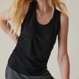 NWT Athleta Breezy Ruched Tank size S